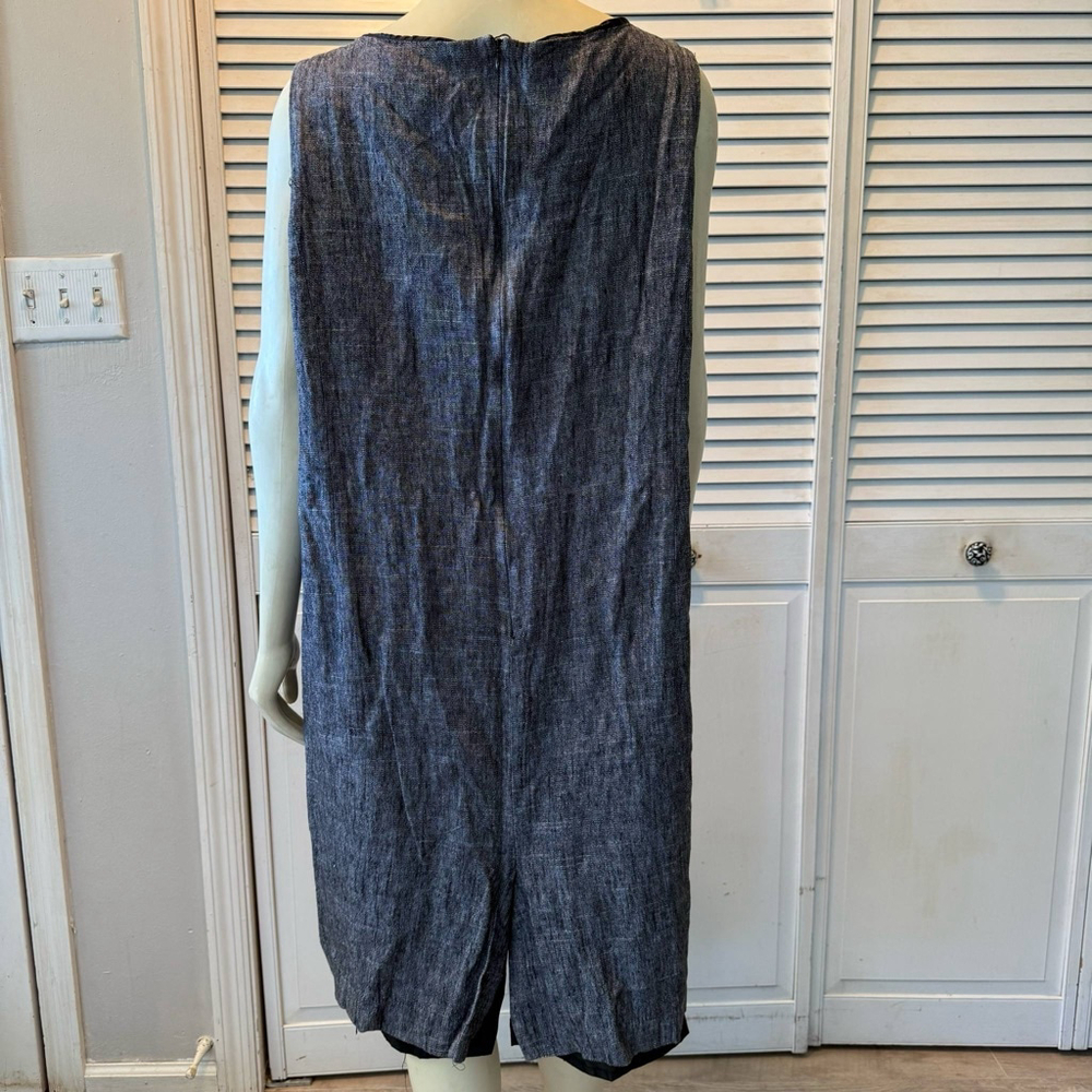 Women's Kasper Dress Size 22W Gray Sleeveless - Picture 3 of 8